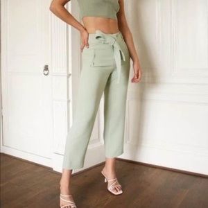 Aritzia Wilfred Tie-Front Pants - Size 6